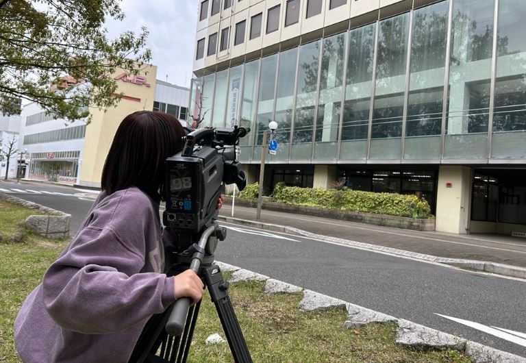 新1年生の実習始まる(映像実習編)