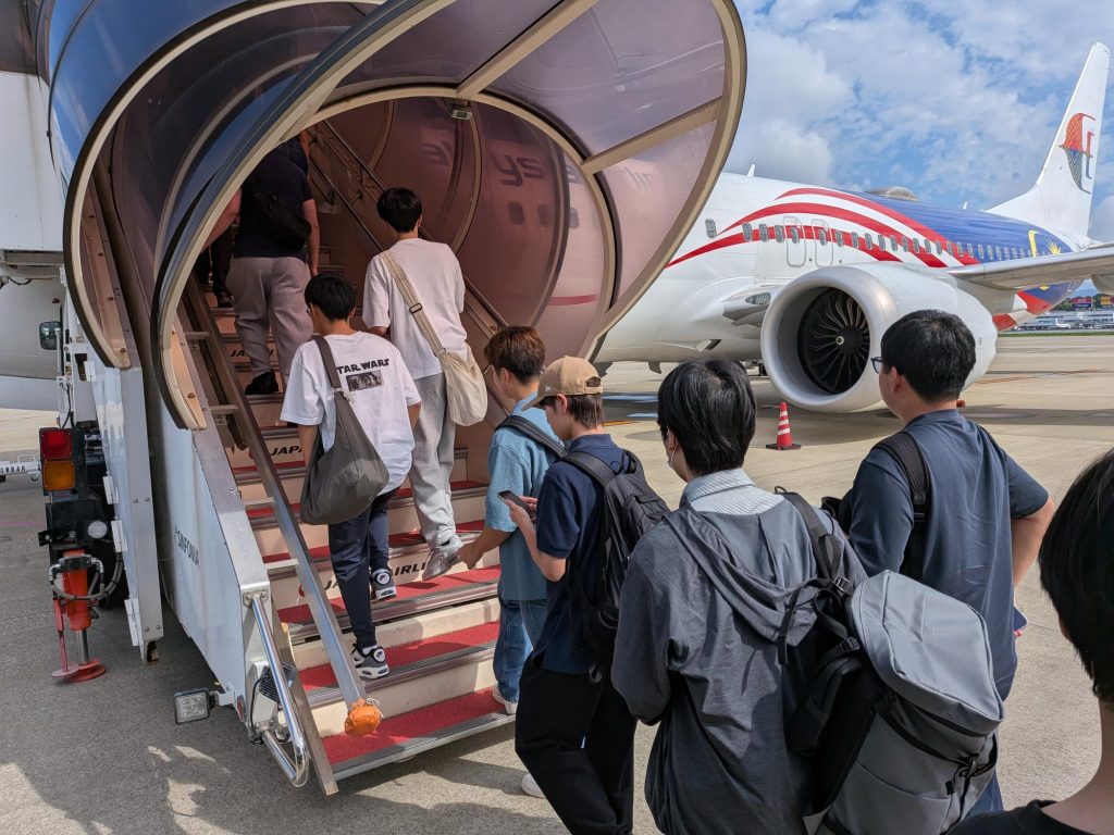 【国際交流】シンガポール研修旅行が始まりました