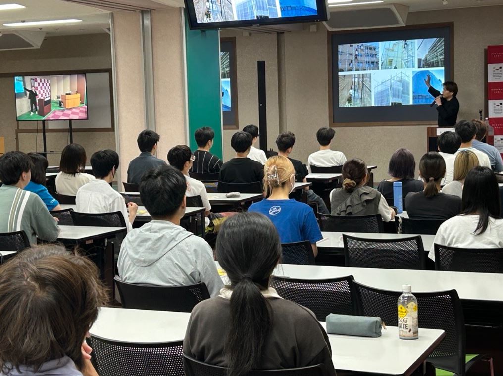 音響・映像メディア学科+建築学科合同の安全教育