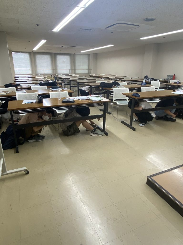 防災訓練を実施しました